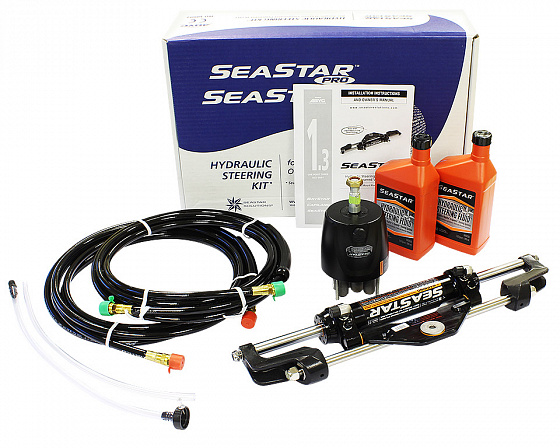 Гидравлическая система рулевого управления SeaStar 1,7, шланги 22 футов