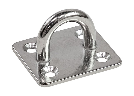 Серьга с прямоугольным основанием 6мм, Marine Rocket