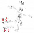 Вкладыши рулевой колонки (усиленные) Polaris SM-08750