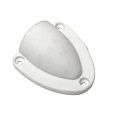 Вентиляционная ракушка пластиковая, белая 64х59х26мм SUNFINE Вентиляционная ракушка пластиковая, белая 64х59х26мм SUNFINE