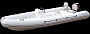 Лодка RIB Skylark Fish F500 PL