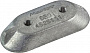 Анод цинковый для Yamaha 25-50/F9.9-250/Honda 2-15 hp.