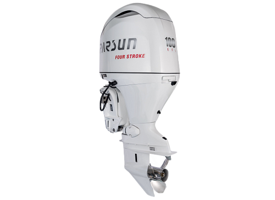 Лодочный мотор бензиновый Parsun F100 FEL-T EFI (115) White