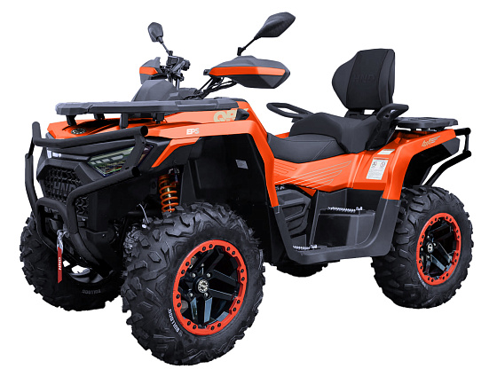 Квадроцикл HND QRX 650 EPS SE темно-серый