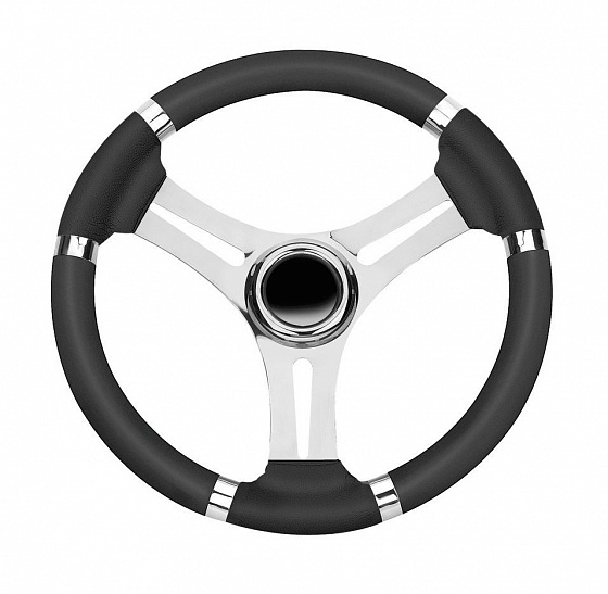 Рулевое колесо Osculati, диаметр 350 мм, цвет черный