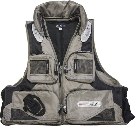 Жилет рыболовный Аqua sport  Grey AQ-302G (серый)