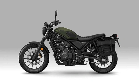 Мотоцикл Honda CL300 белый