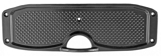 Накладка на транец (металлическая) черная