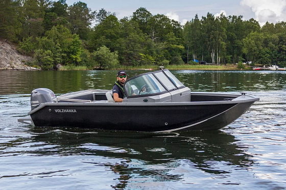 Катер Volzhanka 50 Fish c YAMER EF60