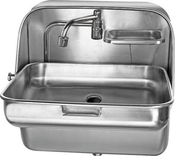 Мойка прямоугольная с краном Marine Rocket