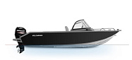 VOLZHANKA 46 FISH с мотором MERCURY F60 ELPT EFI