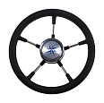 Рулевое колесо VN732022-01 RIVA RSL черное сереб.спицы диам.320 мм