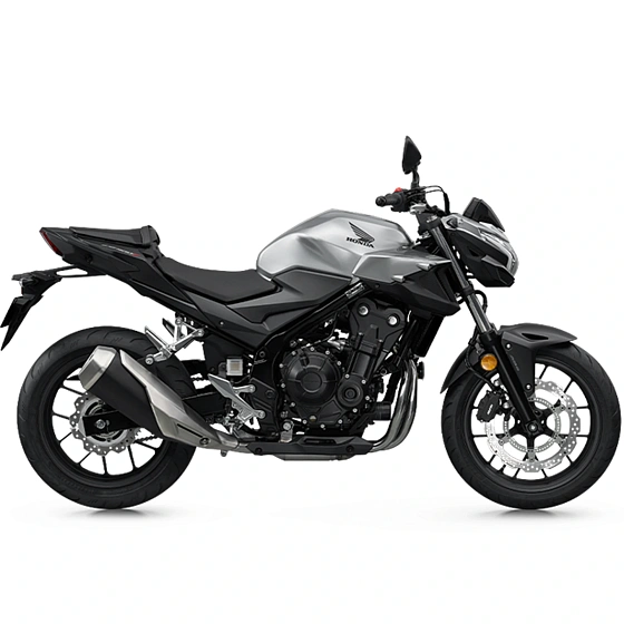 Мотоцикл Honda CB400F белый