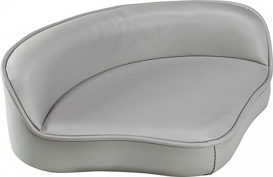 Сиденье мягкое, обивка белый винил