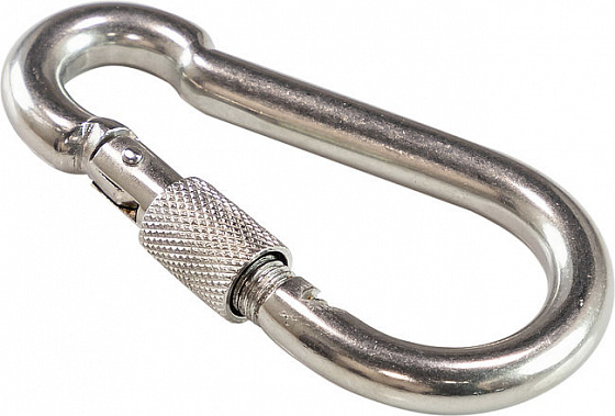 Карабин пожарный с фиксирующей гайкой 9х90 мм