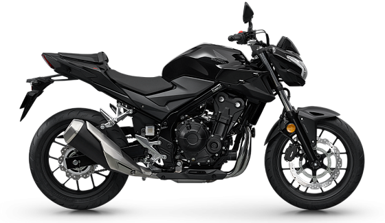 Мотоцикл Honda CB400F черный