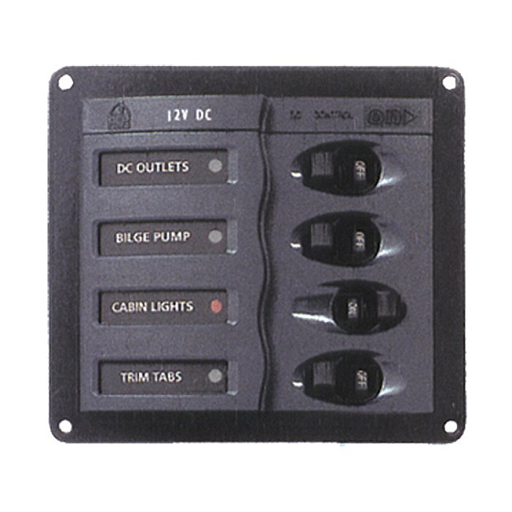 Панель переключателей 4шт