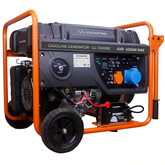 Генератор бензиновый Villartec GG7300ЕВС Генератор бензиновый Villartec GG7300ЕВС