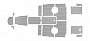 Комплект палубного покрытия Marine Rocket для Phoenix 510BR, серый, черная полоса